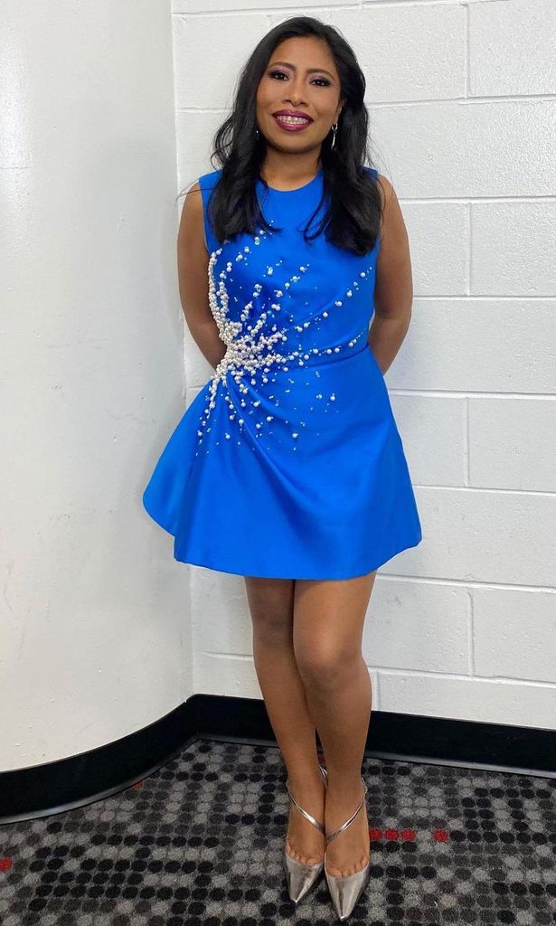 yalitza aparicio en los latin grammy