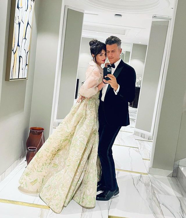 Paz Vega y su marido Orson