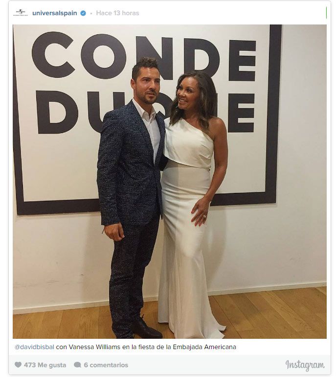 David Bisbal fue uno de los invitados a la fiesta de celebración del 4 de julio en Madrid, organizada por la embajada de Estados Unidos
