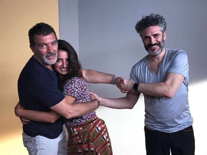 Antonio Banderas, Penélope Cruz y Leonardo Sbaraglia