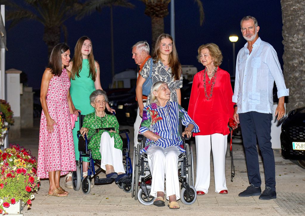 La Familia Real en Palma