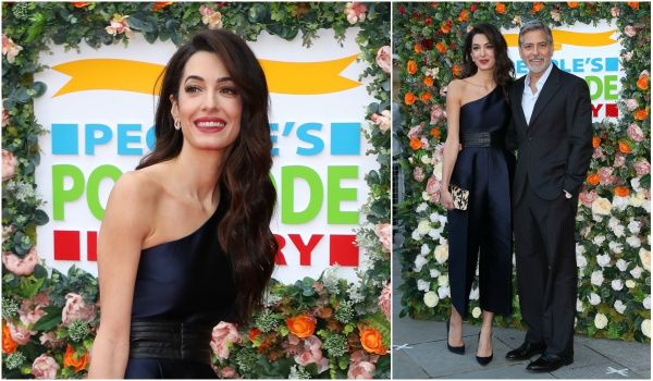 Amal Clooney con el jumpsuit Kallie de Stella McCartney