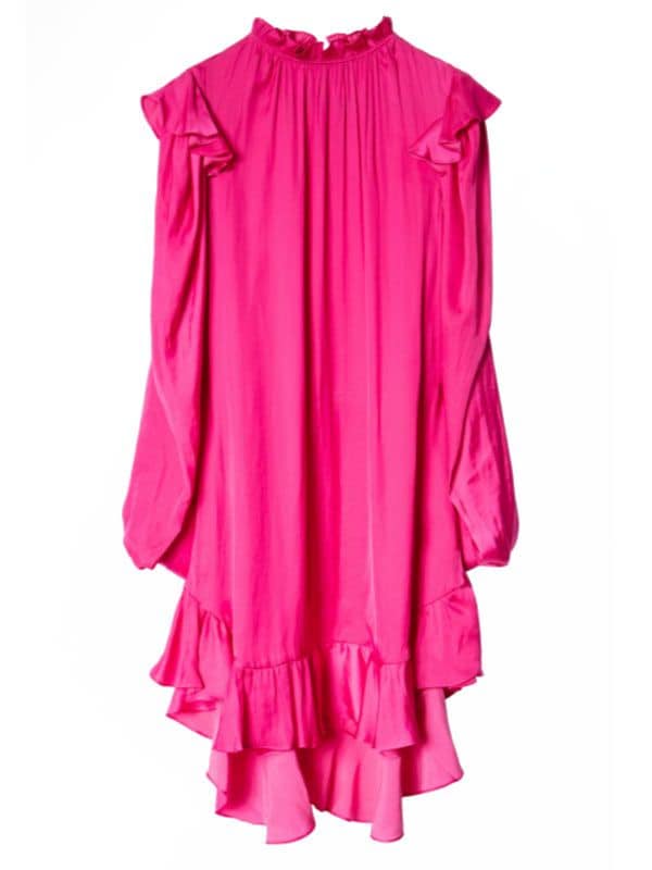 vestido zadig rosa