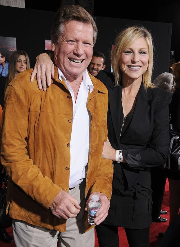 Ryan O'Neal con su hija Tatum O'Neal