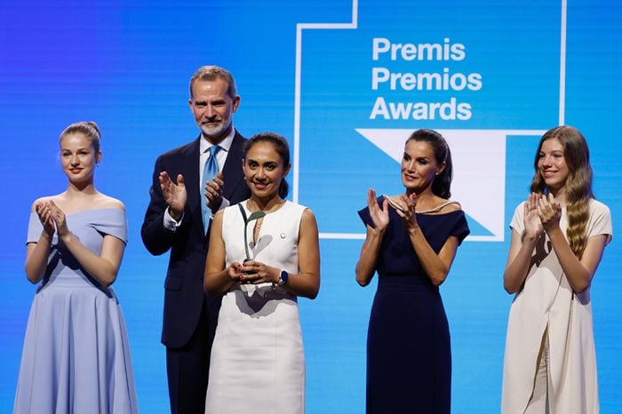 Leonor regresa por todo lo alto con la entrega de los premios Fundación Princesa de Girona