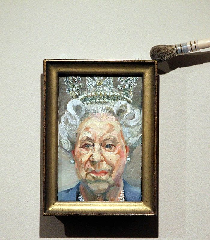 Retrato de Isabel II de Lucien Freud