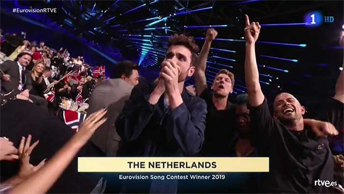 paises bajos Duncan Laurence eurovisión 2019