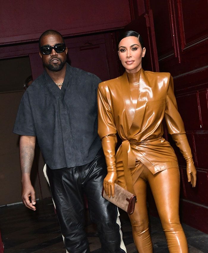 Kanye West y Kim Kardashian