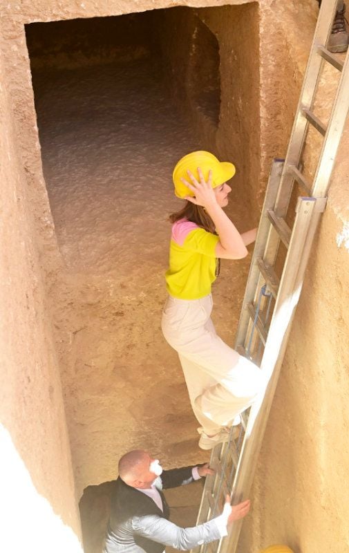 Elisabeth y Matilde de los belgas en Egipto