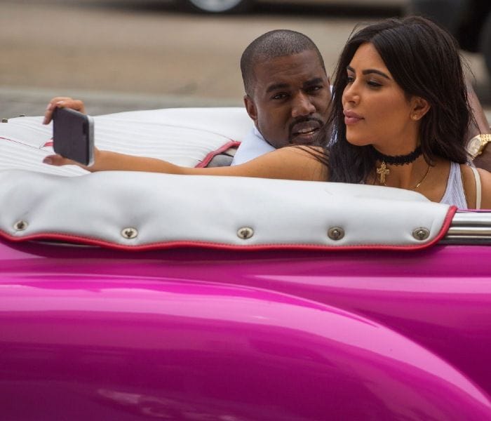 Kim Kardashian y Kanye West