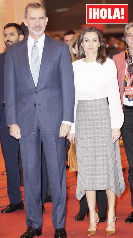 Reyes Felipe y Letizia en Fitur