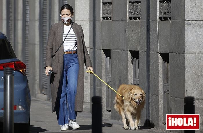 Tamara Falcó y su perro