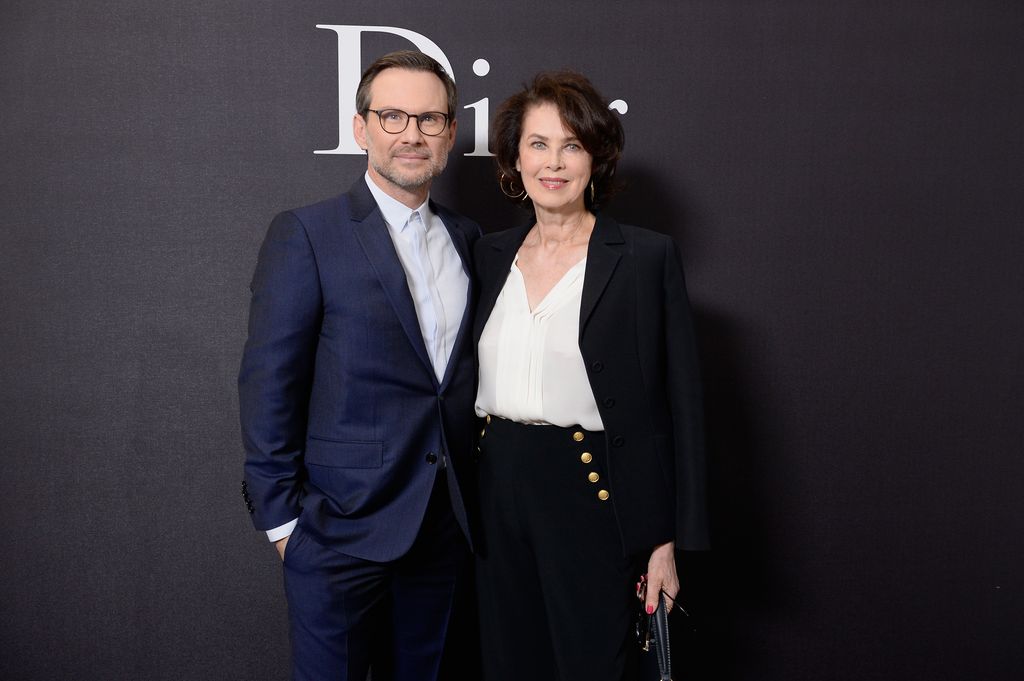  Christian Slater y Dayle Haddon 