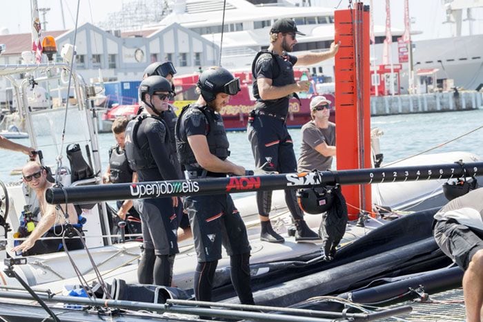 Pierre Casiraghi en la Copa del Rey de vela