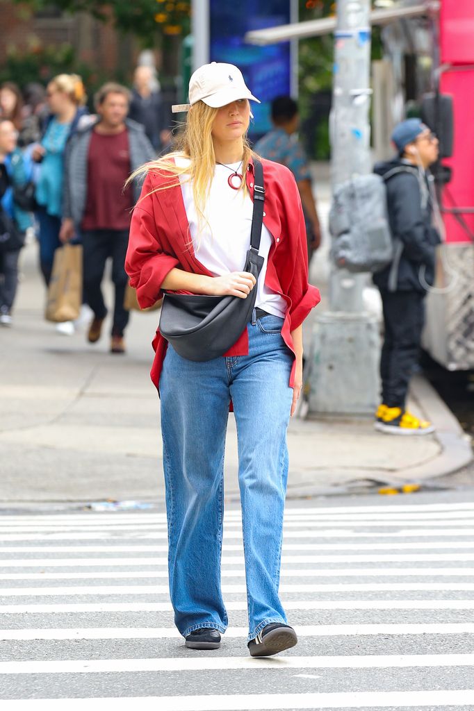 Actress Jennifer Lawrence in NYC