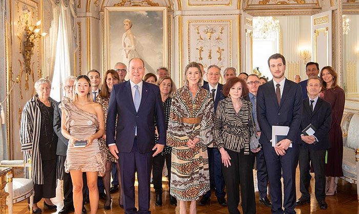 Alberto y Carolina de Mónaco