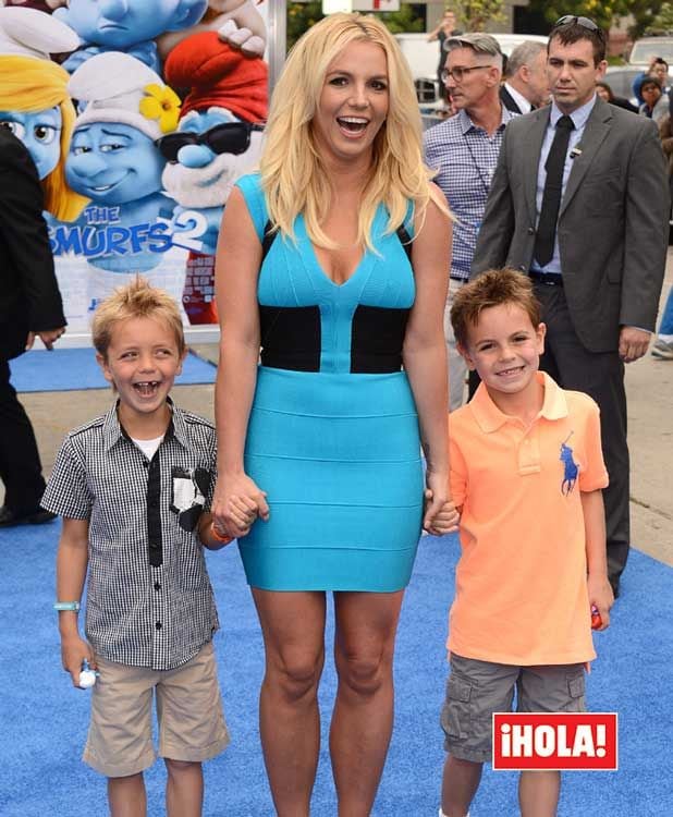 Britney Spears y sus hijos