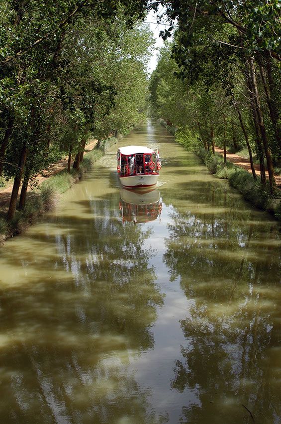 Canal de Castilla Rioseco Valladolid