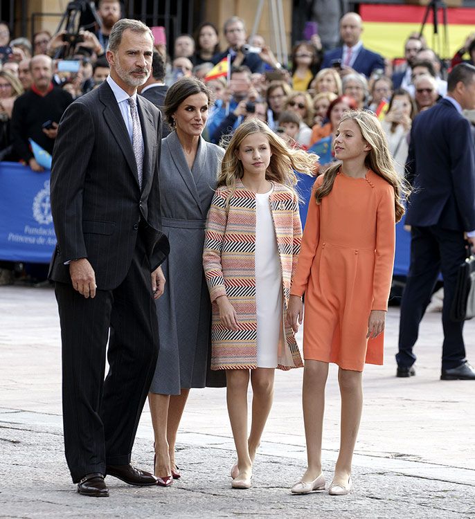 El curioso encuentro de Leonor con unas niñas que estudian en el mismo colegio que doña Letizia