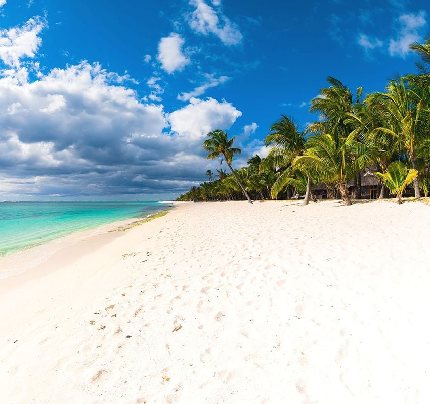 Playa de Isla Mauricio