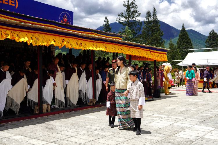 Los reyes de Bután