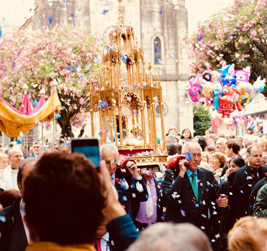 Procesión del Corpus, Ponteareas, Pontevedra, Galicia