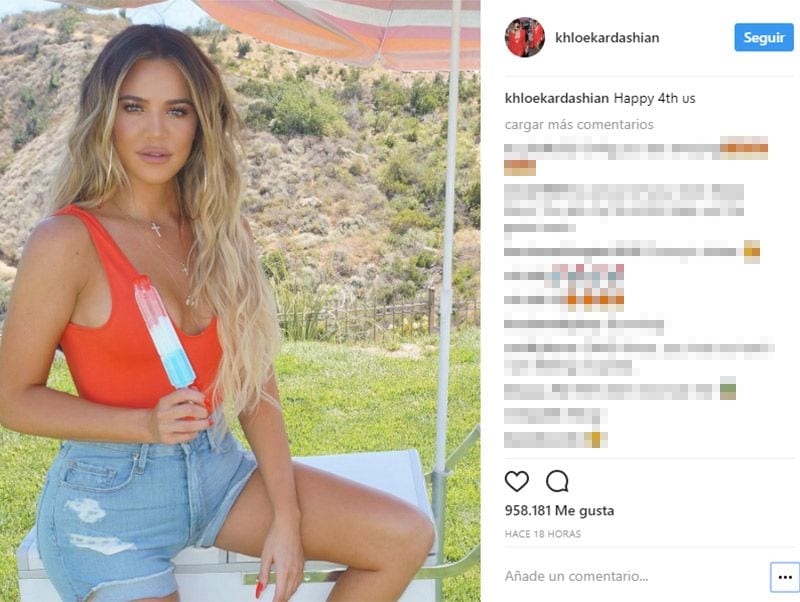 khloe kardashian banador rojo