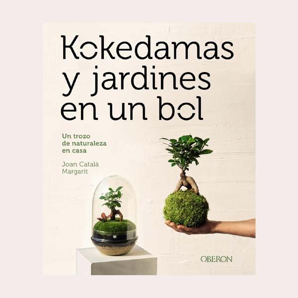 libro kokedamas jardines en bol