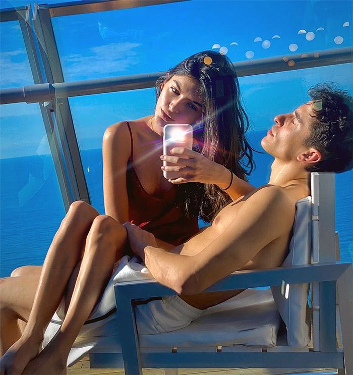 Lucía Rivera y Marc Márquez nos dan envidia con sus vacaciones idílicas en enero