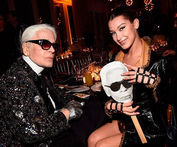 karl lagerfeld bella hadid 1a