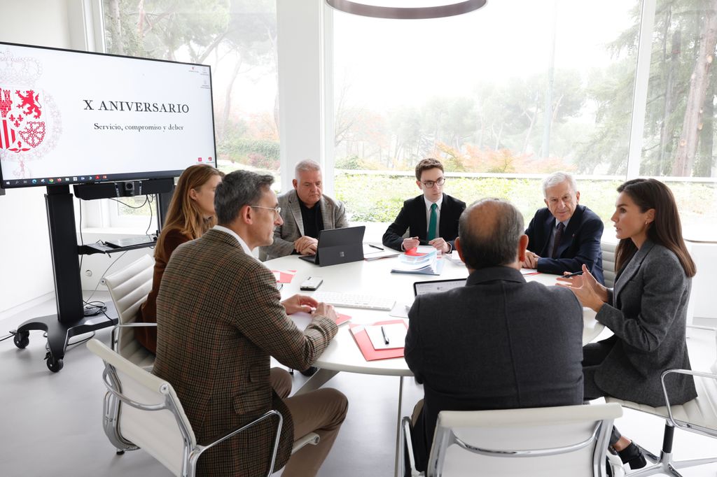 Reina Letizia, reunión DANA