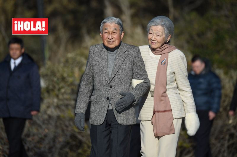 Akihito y Michiko de Japón