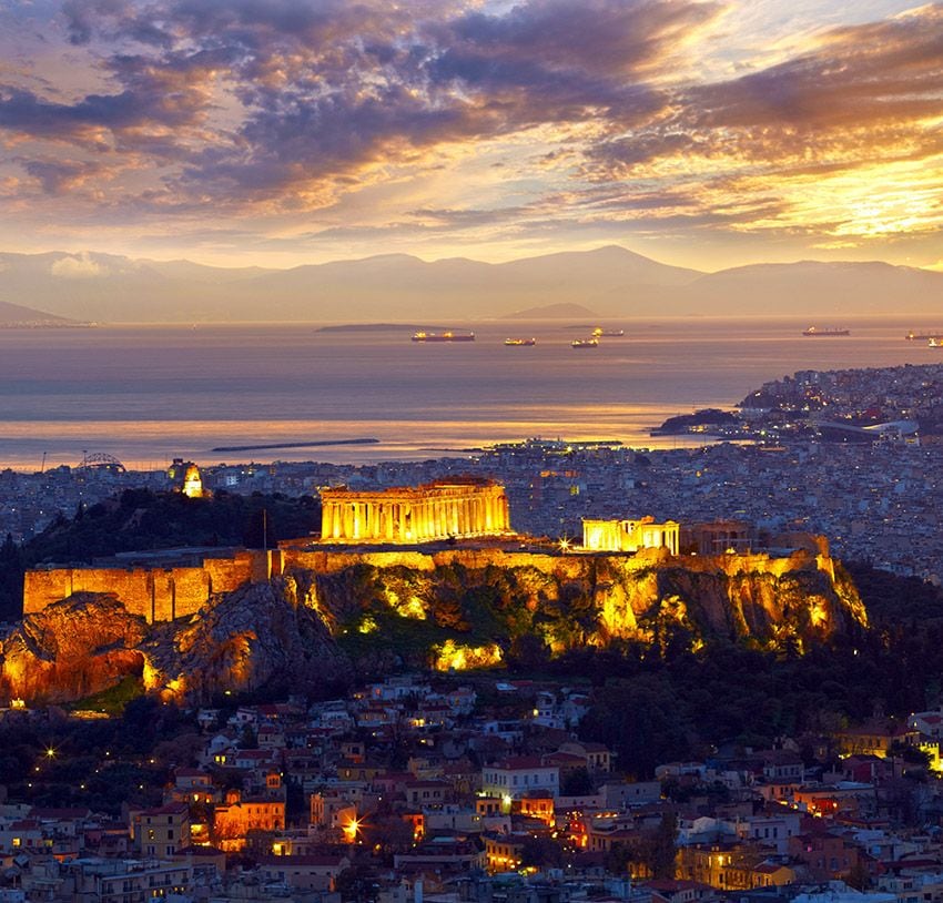 panoramica acropolis atenas