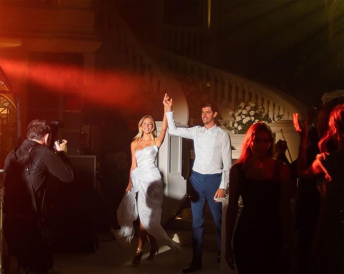 El banquete de boda de Thibaut Courtois y Mishel Gerzig