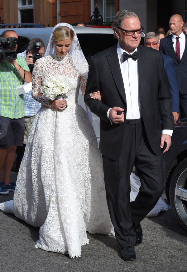 El momento más esperado fue la llegada de la novia al lugar de la ceremonia, The Orangery, en el Palacio de Kensington
