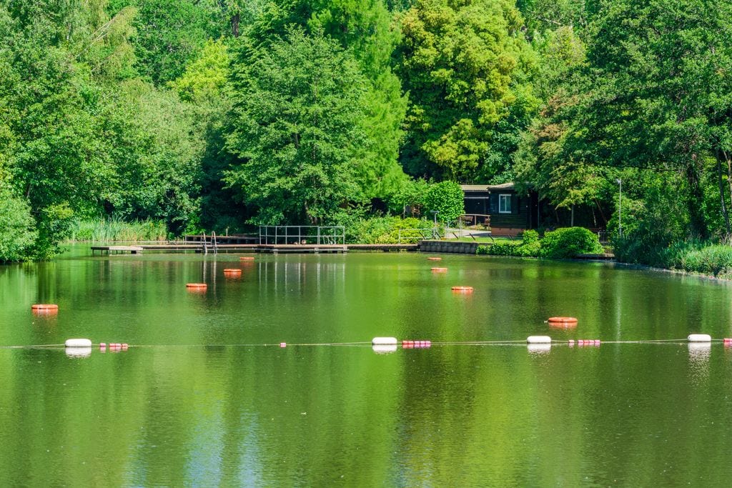 Parque Hampstead Heath en el norte de Londres, uno de los escenarios de rodaje de la última película de Bridget Jones, Loca por él