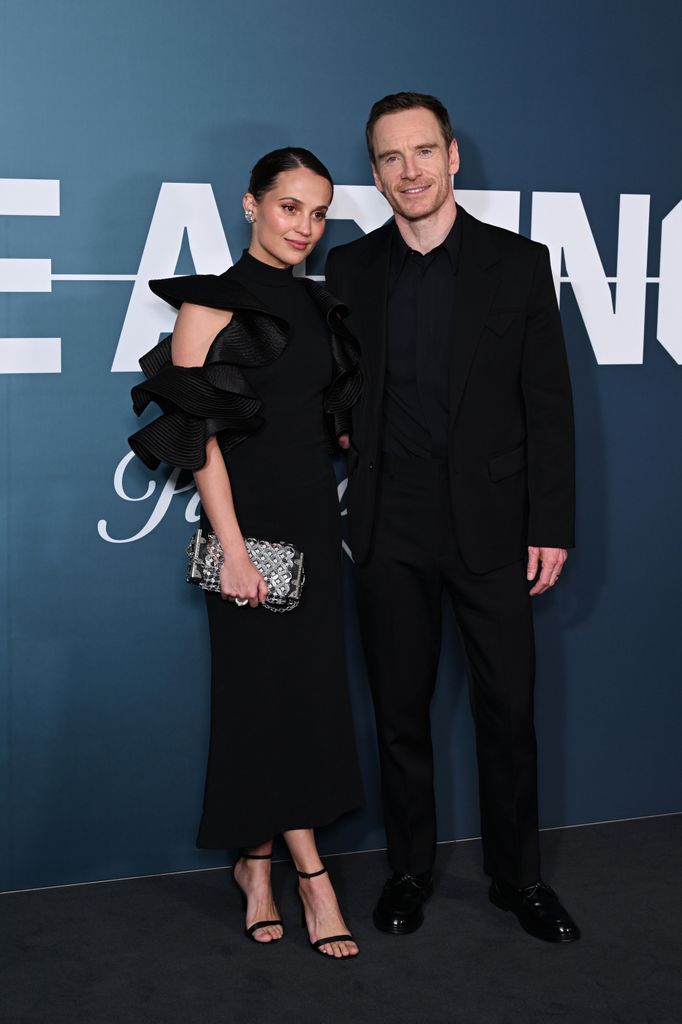 Alicia Vikander y su marido Michael Fassbender enamorados