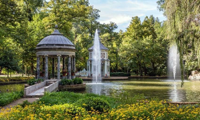 jardin del principe en aranjuez