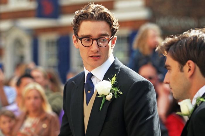 Casper Jopling, minutos antes de su boda