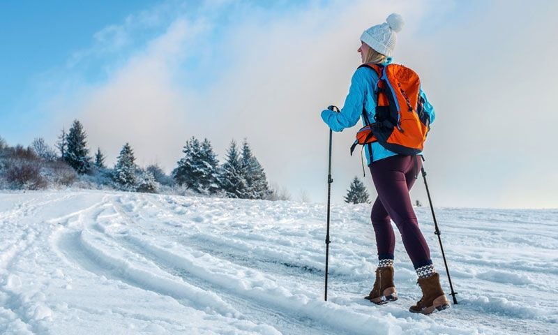 caminar invierno