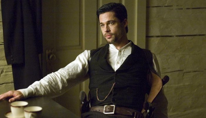 Brad Pitt en  'El asesinato de Jesse James por el cobarde Robert Ford'
