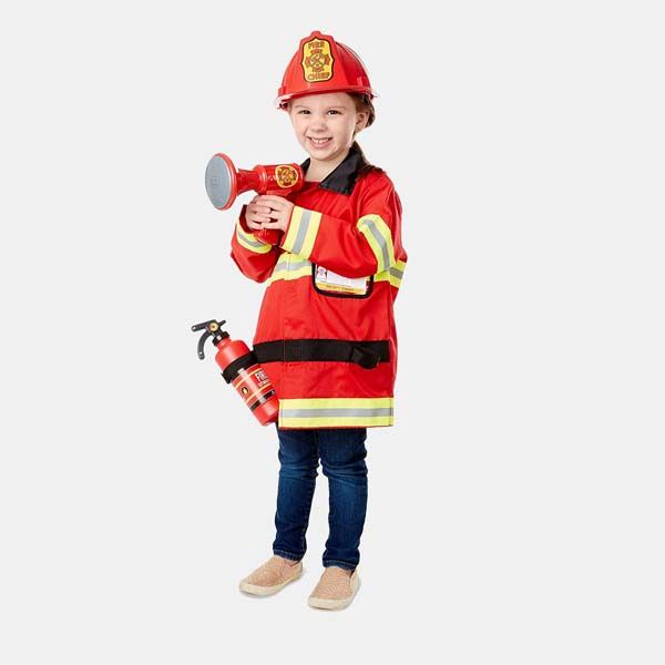 disfraz bombero unisex