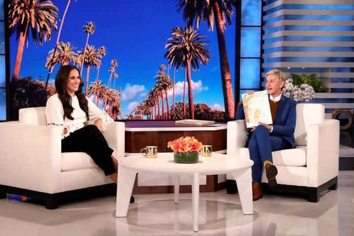 Meghan Markle en el show de Ellen DeGeneres