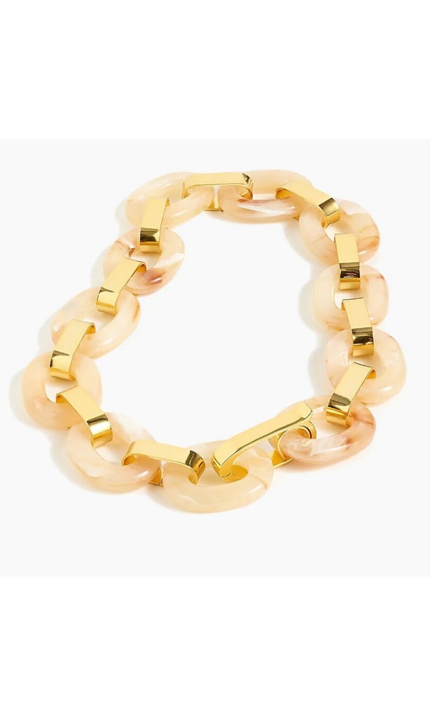 tendencias accesorios verano 2020 maxi collar de cadena de j crew