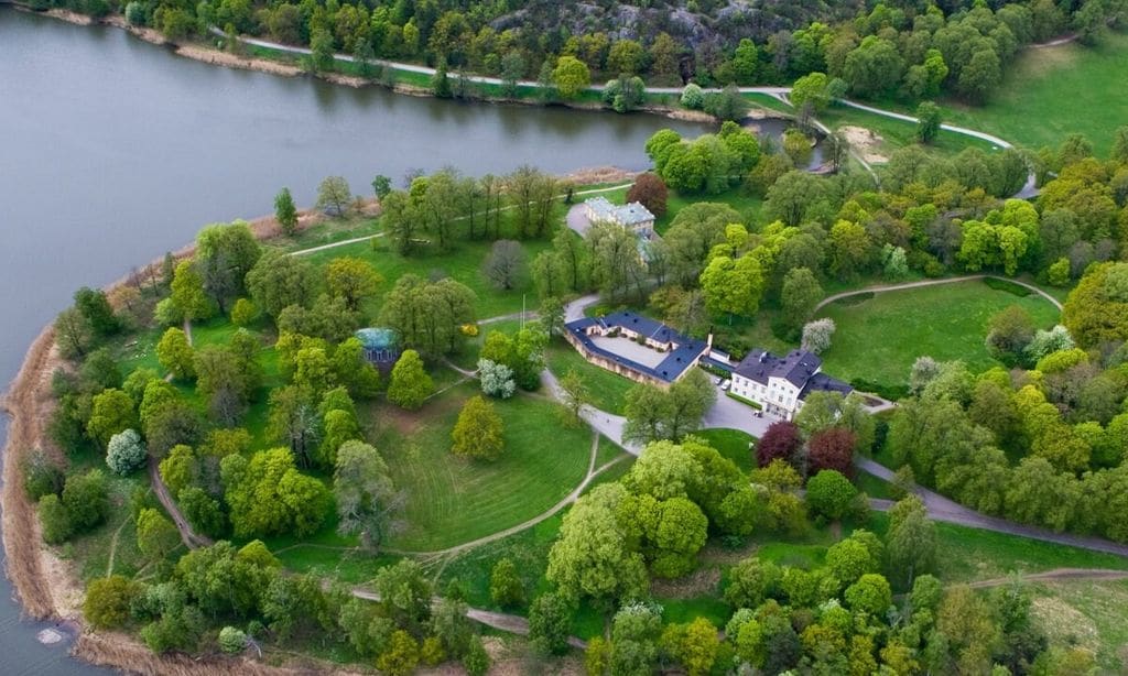 Haga Slott, Haga Castle, the residence of Crown Princess Victoria and Prince Daniel