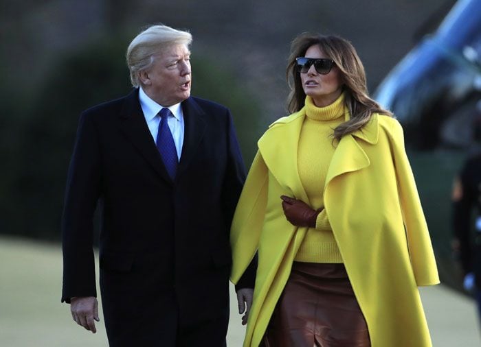 Donald y Melania Trump