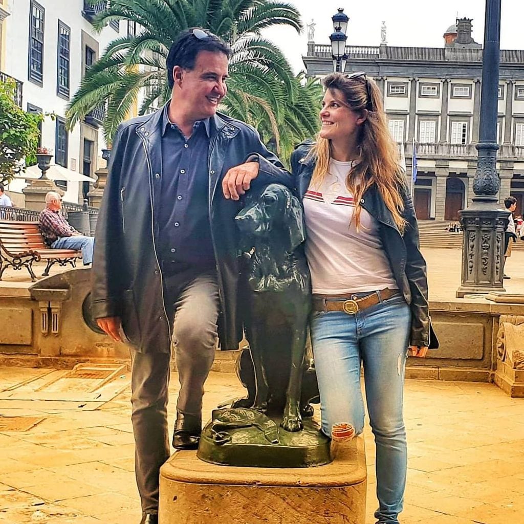 Laura Vázquez y José Ramón de la Morena