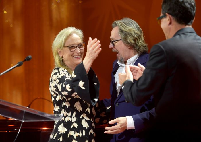 Meryl Streep con Antonio Banderas