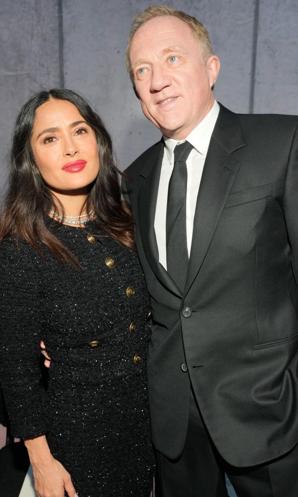 Salma Hayek y Henry Pinault