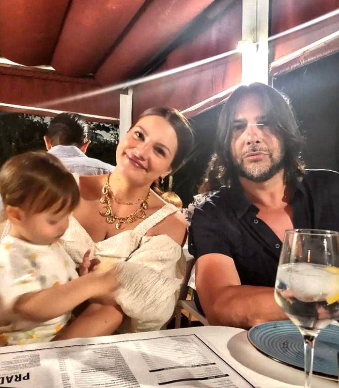 Mónica Moreno, Joaquín Cortés y su hijo